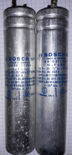 Kondensatoren bosch 16 - mp,