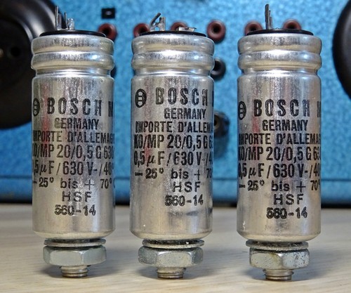 Lot bosch kondensator - 3x,
